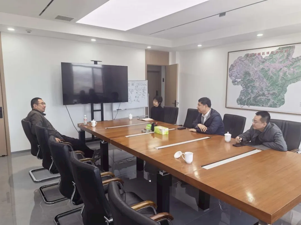 杭州湖西云百生科技有限公司赴本溪高新区考察洽谈