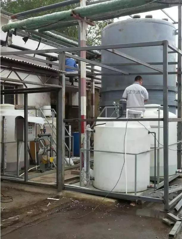 我国首套“sfmr-自生膜反应器”污水处理系统投入运行